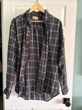 Hobbs Creek | Green Plaid Flannel
